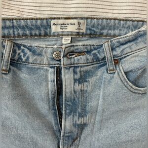 A&F High Rise Mom Jeans